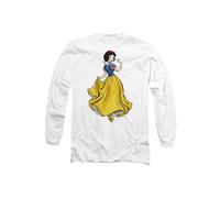 Disney Snow White Fairest Princess Of Them All Long Sleeve T-Shirt, White | Size: Small Disney White S