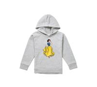 Disney Snow White Fairest Princess Of Them All Youth Kids Pull-Over Hoodie, Athletic Heather in Grey | Size: 12-13 Years Disney Grey 12-13 Years