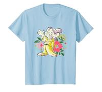 Disney Snow White Greetings From Dopey T-Shirt, Youth, Baby Blue, Medium