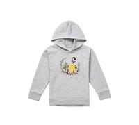 Disney Snow White & Her Forest Friends Youth Kids Pull-Over Hoodie, Athletic Heather in Grey | Size: 12-13 Years Disney Grey 12-13 Years