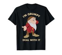 Disney Snow White I'm Grumpy Deal With It Portrait T-Shirt