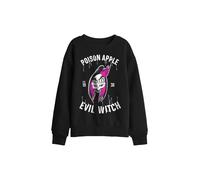 Disney Snow White Poison Apple, Evil Witch Est. 1938 Kids Sweat, Black | Size: 12-13 Years Disney Black 12-13 Years