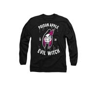 Disney Snow White Poison Apple, Evil Witch Est. 1938 Long Sleeve T-Shirt, Black Black M