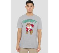 Disney Snow White & The 7 Dwarfs Father's Day Grumpy Dad T-Shirt, Heather Grey Grey