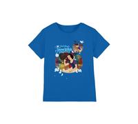 Disney Snow White & The Seven Dwarfs Movie Stills kids t-shirt in Royal | Size: 7-8 Years Disney Royal 7-8 Years