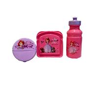 Disney Sofia the First Luncheon Set Meal Set 3 Piece Snack Set by Zak! by Disney