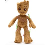 Disney Soft Toy GROOT Mini Brown Bean Bag Plush Guardian of the Galaxy