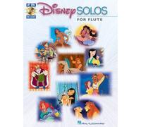 DISNEY SOLOS FLUTE FLT BOOKCD by Hal Leonard Publishing Corporation Paperback