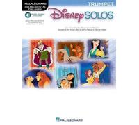 Disney Solos: Instrumental Play-Along - Trumpet (English) Paperback Book