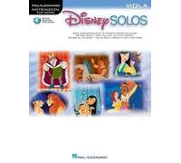 Disney Solos: Instrumental Play-Along - Viola (English) Paperback Book