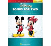 Disney Songs for Two Alto Saxes Alto Saxophones Duet Book [Softcover]