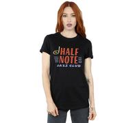 Disney Soul The Half Note Jazz Club Cotton Boyfriend T-Shirt In Black Black XXL
