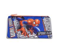 Disney Spider-Man Boys Multiple Compartments Zip Closure School Pencil Case