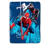 Disney Spiderman 100 x 150 cm Soft Plush Throw Blanket - Cozy, Warm, and Perfect for Kids or Adults - Amazing Team Design