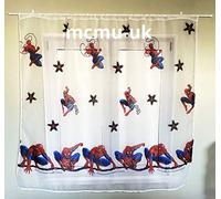 Disney Spiderman Curtains 150 cm Width x 136 cm Long Children's Room Curtain Disney