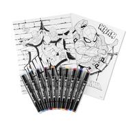 Disney Spiderman Kids 2PCS Paint by Numbers with Pen Markers Arts and Crafts
