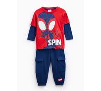 Disney Spiderman Long Sleeve T Shirt & Joggers Set 1-2 years