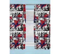 Disney Spiderman Metropolis | Childrens Bedroom 54 Inch Curtains | Perfect For Any Boys Bedroom