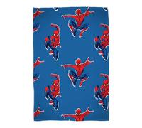 Disney Spiderman Officially Licensed Fleece Blanket, Super Soft Warm Blanket | Zap Design | Perfect for Home, Bedroom, Sleepovers and Camping 100 x 150 cm