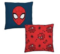 Disney Spiderman Officially Licensed Square Cushion, Super Soft Pillow | Zap Reversible Design | Perfect For Bedroom Or Living Room Décor | 40 x 40cm