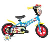 Disney Spidey and His Amazing Friends Kids' First Bike, 10" Wheels, Steel Frame, EVA Tyres, Training Wheels Included, For Boys and Girls Ages 2-4 years Approx