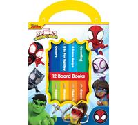 Disney Junior Marvel Spidey & His Amazing Friends 12 Books My First Library