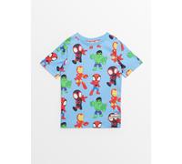 Disney Spidey & Friends Blue Graphic T-Shirt 6-7 years