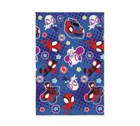 Disney Spidey & Friends Fleece Throw - Blue - 150x100cm