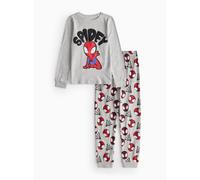 Disney Spidey & Friends Printed Grey Pyjamas 1-1.5 years