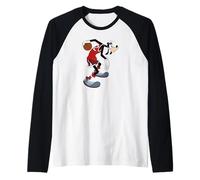 Disney Sports Goofy Basketball Team Player Raglan Baseball Tee
