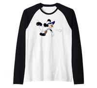 Disney Sports Mickey Mouse Baseball Team Player Raglan Baseball Tee