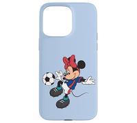 Disney Sports Minnie Mouse Soccer Team Player Football Case for iPhone 15 Pro Max