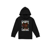 Disney Star Wars A Wookie Little Christmas Youth Kids Pull-Over Hoodie, Black | Size: 7-8 Years Disney Black 7-8 Years