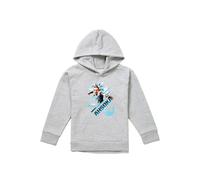 Disney Star Wars Ahsoka Stance Youth Kids Pull-Over Hoodie, Athletic Heather in Grey | Size: 5-6 Years Disney Grey 5-6 Years