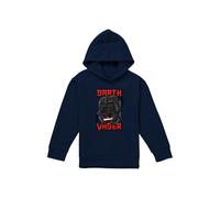 Disney Star Wars Darth Vader Kawaii Youth Kids Pull-Over Hoodie, Navy | Size: 5-6 Years Disney Navy 5-6 Years