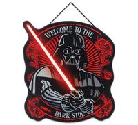 Disney Star Wars Darth Vader Welcome to the Dark Side Hanging Wood Sign