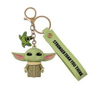 Disney Star Wars Disney The Child Green 3D Keychain Silver