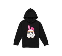 Disney Star Wars Easter Bunny Stormtrooper Youth Kids Pull-Over Hoodie, Black | Size: 9-11 Years Disney Black 9-11 Years