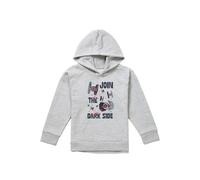 Disney Star Wars Join The Dark Side Tie Fighters Youth Kids Pull-Over Hoodie, Athletic Heather in Grey | Size: 9-11 Years Disney Grey 9-11 Years