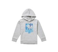 Disney Star Wars Papercut R2D2 Youth Kids Pull-Over Hoodie, Athletic Heather in Grey | Size: 12-13 Years Disney Grey 12-13 Years