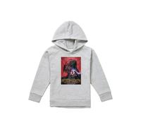 Disney Star Wars Return Of The Jedi Block Youth Kids Pull-Over Hoodie, Athletic Heather in Grey | Size: 7-8 Years Disney Grey 7-8 Years