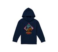 Disney Star Wars: Skeleton Crew Neel Badge Youth Kids Pull-Over Hoodie, Navy | Size: 5-6 Years Disney Navy 5-6 Years
