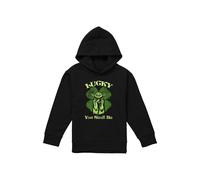 Disney Star Wars St Patrick'S Day Yoda Lucky Youth Kids Pull-Over Hoodie, Black | Size: 5-6 Years Disney Black 5-6 Years