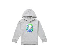 Disney Star Wars Stencil Trooper Youth Kids Pull-Over Hoodie, Athletic Heather in Grey | Size: 5-6 Years Disney Grey 5-6 Years