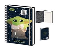 Pyramid International Star Wars: The Mandalorian A5 Wiro Notebook Diary (Grogu Force Design) - Official Merchandise