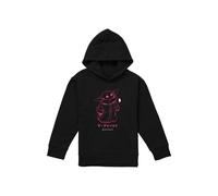 Disney Star Wars The Mandalorian Grogu Curious Sketch Youth Kids Pull-Over Hoodie, Black | Size: 9-11 Years Disney Black 9-11 Years