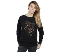 Disney Star Wars The Rise Of Skywalker Kylo Ren Mask Sweatshirt In Black Black XXL