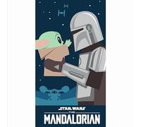 Disney Star Wars Yoda Beach Towel - Mandalorian Oversized Towel Measures Approx 40"x72" - for Kids and Adults!