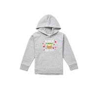 Disney Star Wars You Make My Heart Grogu Youth Kids Pull-Over Hoodie, Athletic Heather in Grey | Size: 5-6 Years Disney Grey 5-6 Years