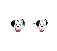 Disney Classics 101 Dalmatians Sterling Silver Enamel Stud Earrings